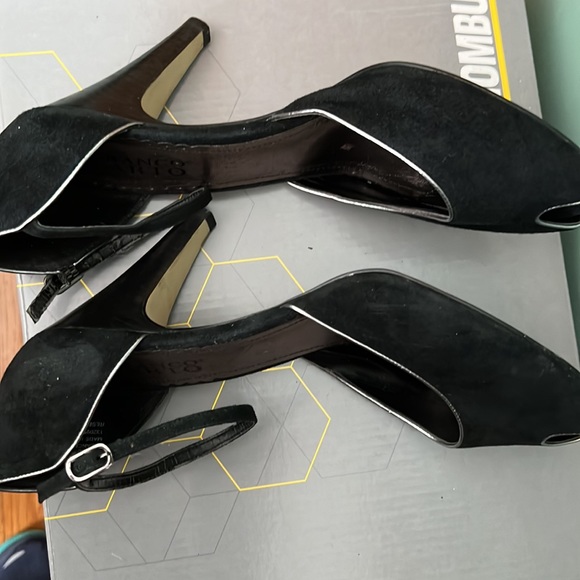 Franco Sarto Black Suede 9M - Picture 8 of 10